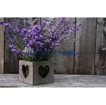 Látkový panel - Levandule - LE-16 Velikost: 20x13cm, Materiál: Kočárkovina