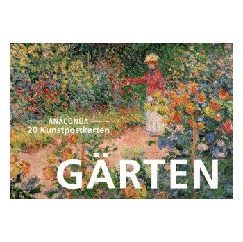 Umění Postkarten-Set Gärten (Anaconda Verlag)(Brožovaná)