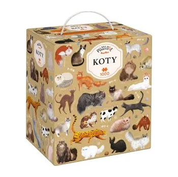 Puzzle Puzzlove CzuCzu Koty 1000 elementów (Brožovaná)