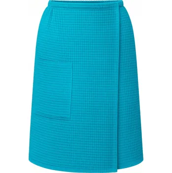 Obraz Kilt Vafle s Kapsou VitalHome 60x150 cm na suchý zip do Sauny Modrý