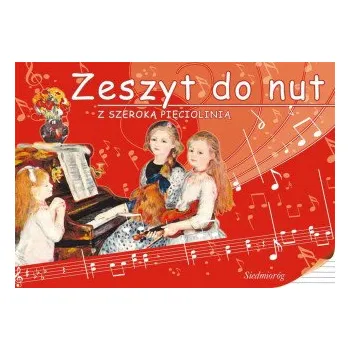 Set školních potřeb Zeszyt do nut z szeroką pięciolinią (Brožovaná)