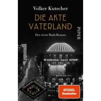 Die Akte Vaterland (Volker Kutscher)(Brožovaná)