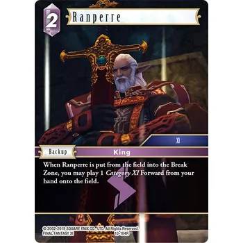 Sběratelská karetní hra Ranperre 10-104R - Opus X Typ karty: Standard