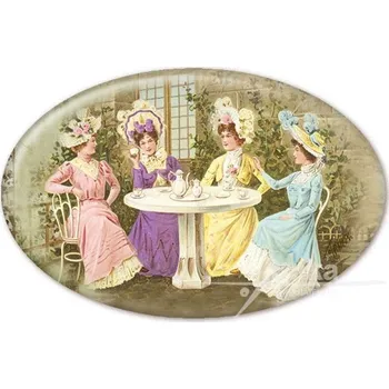 Dekorativní magnet Magnet - Dámský dýchánek