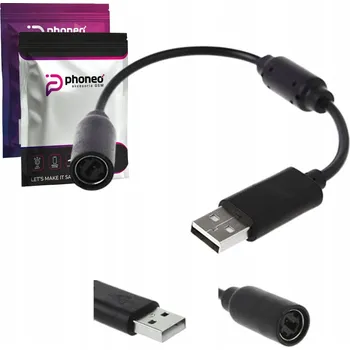 Gamepad USB adaptér pro ovladač Xbox 360, 27 cm