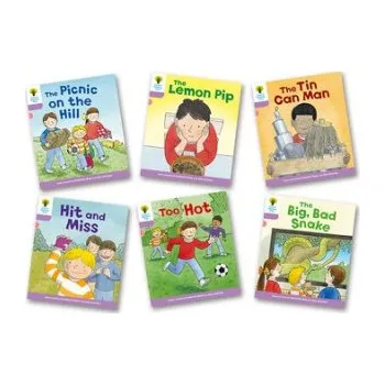 Učebnice Oxford Reading Tree Biff, Chip and Kipper Stories Decode and Develop: Level 1+: Level 1+ More B Decode and Develop Pack of 6 (Roderick Hunt,Paul Shipton)(Brožovaná)