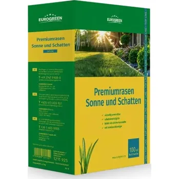 Travní směs EUROGREEN Prémiový trávník slunce a stín 2,5 kg