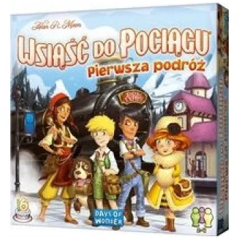 Desková hra Wsiasc do pociagu Pierwsza podroz (Alan R. Moon)(Hra)