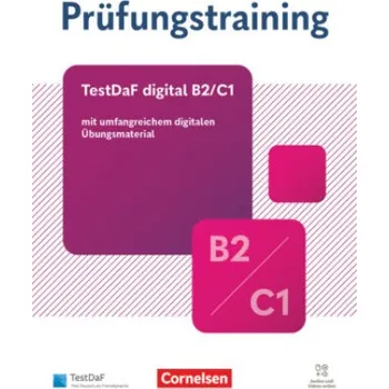 Německý jazyk Prüfungstraining DaF. Digitaler TestDaF B2/C1 - Übungsbuch mit Lösungen und Audios als Download (Brožovaná)