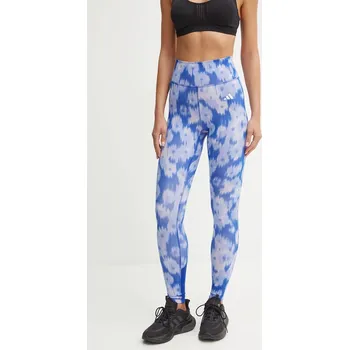 Dámské legíny Tréninkové legíny adidas Performance Optime Essentials JF3169 modrá 57X, vel. S