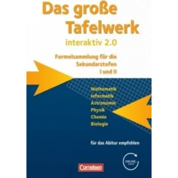 Cizí jazyk Das große Tafelwerk interaktiv 2.0 - Formelsammlung für die Sekundarstufen I und II - Allgemeine Ausgabe (außer Niedersachsen und Bayern) (Andreas Gramm,Wolfgang Kricke,Hubert König,Karlheinz Martin,Lothar Meyer,Wolfgang Pfeil,Rolf Winter,Willi Wörstenfel