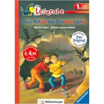 První čtění Das Rätsel der Drachenhöhle - Leserabe 1. Klasse - Erstlesebuch für Kinder ab 6 Jahren (Martin Klein,Betina Gotzen-Beek)(Brožovaná)