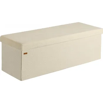 Lavice s úložným prostorem 114x38x38cm | béžová