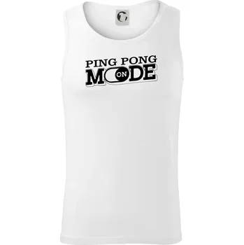 Ping pong mode - Tílko pánské Core - 2XL ( Bílá )