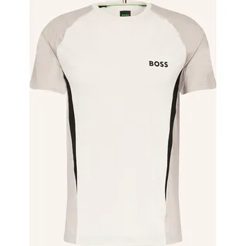 Boss Pánské Tričko Toc, krémová / béžová / černá, 3XL