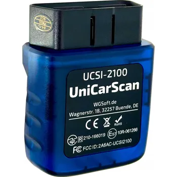 Autodiagnostika Diagnostický interface UCSI-2100 OBD-2 UniCarScan Motoscan BMW Bimmercode