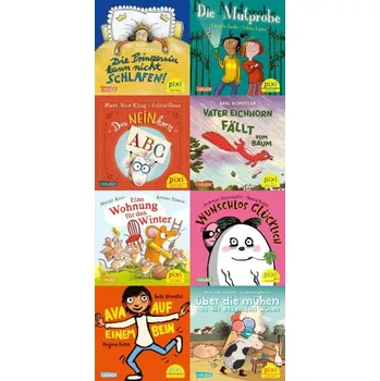 První čtění Pixi-8er-Set 295: Beliebte Autor*innen gratulieren Pixi (8x1 Exemplar) (diverse)(Hra)