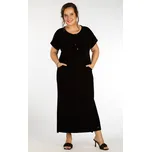 Dámské šaty s krátkým rukávem 5F028 LITEX černá XL