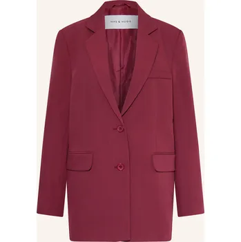 Mrs & Hugs Dámský Dlouhý Blejzr, tmavě červená, 38