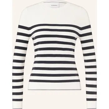 Dámský svetr Comma Dámský Svetr, bílá / černá, 38