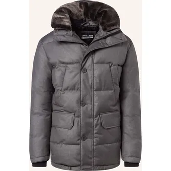 Strellson Pánská Parka Plaza 3.0, šedá, 56
