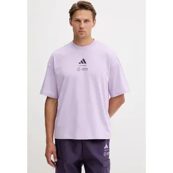 Tričko adidas x Mercedes JX8811 fialová 04X, vel. S