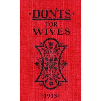Kniha Don'ts for Wives (Blanche Ebbutt)(Pevná)