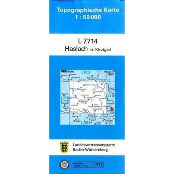 Topographische Karte Baden-Württemberg, Zivilmilitärische Ausgabe - Haslach im Kinzigtal