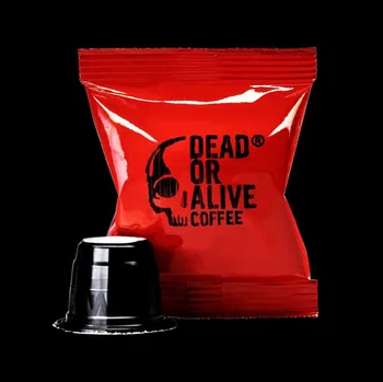 Kávové kapsle DEAD OR ALIVE 50ks - kompatibilní s Nespresso® - silná káva v kapslích pro espresso