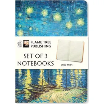 Cizojazyčná kniha Vincent van Gogh Mini Notebook Collection (Diář)