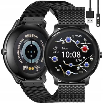 Chytré hodinky Chytré Hodinky Rubicon RNBE66 černé