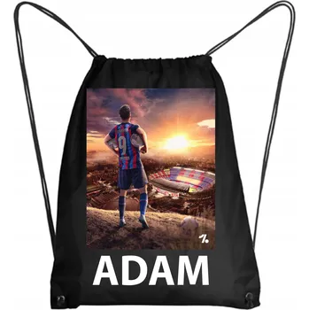 Školní batoh Školní Vak na Boty/Batoh na Tělocvik do Školky FC BARCELONA + JMÉNO #3