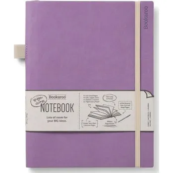 Set školních potřeb Bookaroo Bigger Things Notebook Journal - Aubergine (Brožovaná)