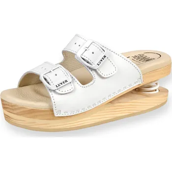 Pracovní obuv J Rubio Pantofle dámské Primavera Luver Bílá 40