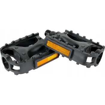 Pedál na kolo Plošinové pedály Profex ATB MTB PLASTIK černé