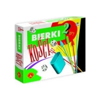 Desková hra 2w1 Bierki Kości (Hra)