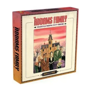 Desková hra The Addams Family: A Delightfully Frightful Creepy Board Game (Hra)
