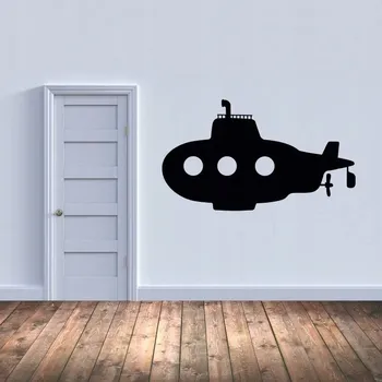 Samolepící dekorace Dětská ponorka - vinylová samolepka na zeď 172x100cm