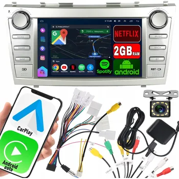 IP kamera AUTORÁDIO pro TOYOTA CAMRY 2006-2011 Android CARPLAY GPS WIFI 2GB