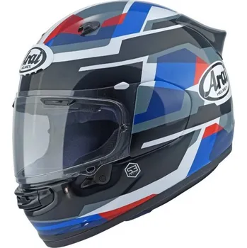 Helma na motorku Arai Arai QUANTIC Abstract Blue sportovně cestovní helma M