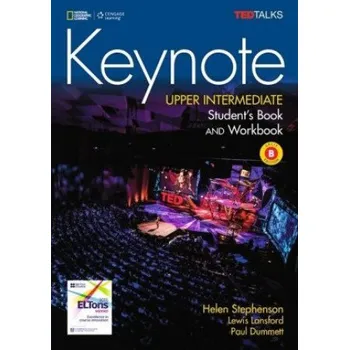 Anglický jazyk Keynote B2.1/B2.2: Upper Intermediate - Student's Book and Workbook (Combo Split Edition B) + DVD-ROM (Paul Dummett,Lewis Lansford,Helen Stephenson)(Brožovaná)