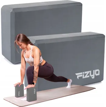2x Kostky na cvičení jógy FIZYO Blok EVA Kostky na Pilates Fitness SADA