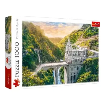 Puzzle Svatyně Las Lajas, Kolumbie 1000 dílků (Puzzle)
