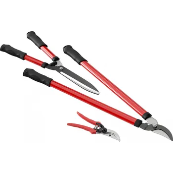 Nůžky na živý plot Sada nůžek na živý plot | červená + černá