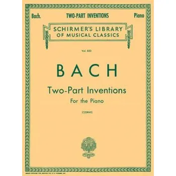 15 Two-Part Inventions (Czerny): Piano Solo (Sebastian Bach Johann,Johann Sebastian Bach,Carl Czerny)(Brožovaná)