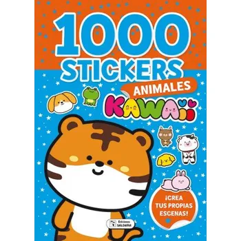 1000 STICKERS KAWAII ANIMALES (Brožovaná)