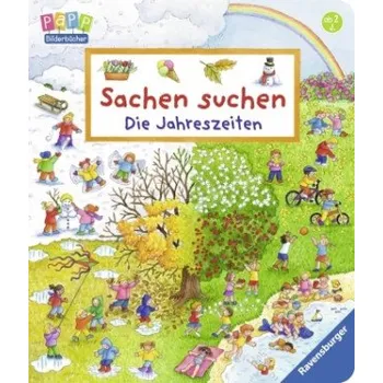 První čtění Sachen suchen: Die Jahreszeiten (Susanne Gernhäuser,Barbara Jelenkovich)(Leporelo)