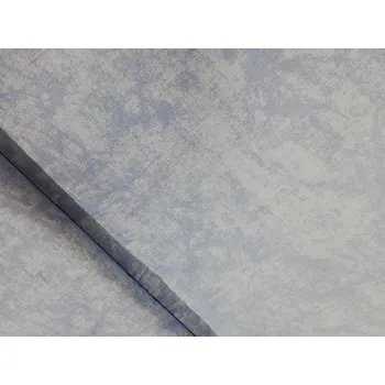 Bavlněná dovozová látka šíře 240cm - melír modrá světlá (50cm)