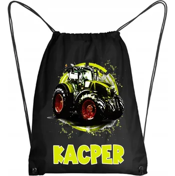 Školní batoh Školní Vak na Boty Batoh na Tělocvik do Školky CLAAS TRAKTOR + JMÉNO