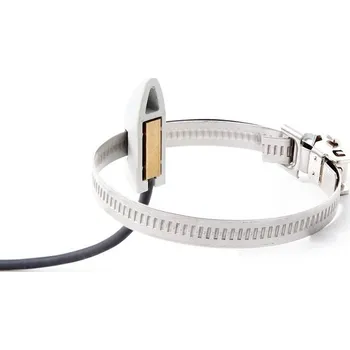 Termostat SENSIT SNÍMAČ TEPLOTY PŘÍLOŽNÝ S KABELEM PTS350A PT1000/3850 STÍNĚNÝ SILIKON 2M